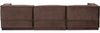 Ecksofa Chaiselongue Manu - Samt Braun, Rechts Bild 5