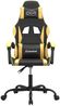 vidaXL Gaming-Stuhl Schwarz und Golden Kunstleder [3143868] Bild 3