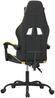 vidaXL Gaming-Stuhl Schwarz und Golden Kunstleder [3143868] Bild 5