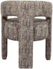 Livin Hill Gepolsterter Stuhl mit Armlehne Leith Bunt Melange Dunkel LET71MB 75 x 58 x 62 cm Bild 5
