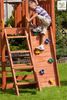 Fungoo Spielturm "My Side Step On", teak,mit Rutsche, Kletterwand, Leiter und Holzdach Bild 2