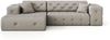 Ecksofa Designersofa CHANTAL in Stoff Opera Velvet Saphir Ottomane Links Bild 2