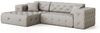 Ecksofa Designersofa CHANTAL in Stoff Opera Velvet Saphir Ottomane Links Bild 3