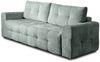 Schlafsofa Designersofa Sofa 3-Sitzer ARIELLE in Stoff Perfect Harmony Salbeigrün Bild 3