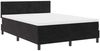 vidaXL Boxspringbett mit Kopfteil Schwarz 140 x 200 cm Samt 3339244 Bild 4