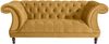 Chesterfield Sofa 2-Sitzer Kaylin Samtvelours mais Bild 2