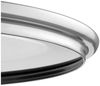 KLAMER Pfannendeckel 28 cm, Edelstahl Universal-Pfannendeckel für Pfannen und Töpfe, Glasd…, Fingerschutz, Spritzschutz, Spülmaschinen geeignet Bild 3