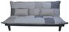 HTI-Living Sofa Couch Karo mit Schlaffunktion Grau, Stück 1 Teile, Sofa Schlafsofa Funktionscouch Bild 3