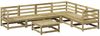 vidaXL 7-tlg. Garten-Sofagarnitur Kiefernholz Imprägniert 3299466 Bild 2