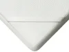 Vente-unique - NAJOON Topper Stoff Weiß - B 140 cm x H 5 cm x L 190 cm Bild 4
