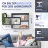 Wandregal Karo Schweberegal aus Holz Schwarz Bild 3