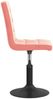 vidaXL Esszimmerstühle 4 Stk. Drehbar Rosa Samt [3089294] Bild 5