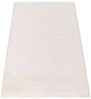 KADIMA DESIGN Teppich waschmaschinenwaschbar Unifarben Hochflor Teppich Badezimmer, Rechteckig, Höhe: 26 mm, Florhöhe: 22 mm, 100% Polyester, Rücken aus Gummi, 50x80cm, Creme Bild 4