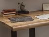 TABLES&Co Tisch 220x100 Mangoholz Natur Metall Schwarz Bild 3