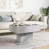 vidaXL LED-Couchtisch Betongrau 70x50x45 cm Holzwerkstoff 847535 Bild 4