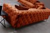 2-Sitzer-Sofa, 'Como', 73 x 90 x 197, Orange Bild 2