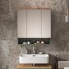 Badspiegelschrank Eden Grün/Artisan 70 x 77.5 cm mit 3 Spiegeltüren Vicco Bild 3