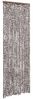 vidaXL Fliegenvorhang Braun und Weiß 56x200 cm Chenille 377391 Bild 2