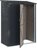 vidaXL Gartenhütten Anthrazit 153,5 x 86 x 200 cm Metall 42011299 Bild 5