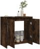 vidaXL Badschrank Räuchereiche 60x33x61 cm Holzwerkstoff 826357 Bild 4
