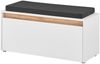 INOSIGN Schuhbank GIRON/ CiTY, Schuhschrank mit Klappe, Sitzbank in Wotan Eiche, viel Stauraum, inklusive Sitzkissen, 100 cm breit Bild 3