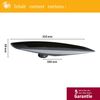 Paulmann No. 94339 Outdoor Solar Wandleuchte Kiran Anthrazit IP44 mit Bewegungsmelder Bild 4