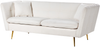 Sofa 3-Sitzer FREDERICA Bouclé Cremeweiß Bild 5