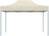 vidaXL Party-Zelt Creme 280 x 410 x 315 cm Oxford-Stoff 42023574 Bild 2