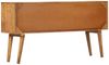 vidaXL Sideboard mit Druckmustern 130x30x70 cm Massivholz Mango 247917 Bild 4