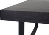 Mendler 'Kos T576' Couchtisch, FSC-zertifiziert, dunkle Metall-Füße, Schwarze Eiche-Optik, 40 x 110 x 60 cm Bild 5