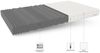 Matratze LIVIA 7 Zonen 120x200 profilierter Schaum H4 15 cm JERSEY Bild 5