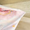 Kissen Deko von Lysel - rot Marmorlook 40x40 Polyester kissenbezug Dekokissen Bild 2