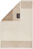 CAWÖ Gästetuch - Luxury Home, C Two-Tone, Walkfrottier Natur 30x50cm Bild 2