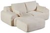 Leawin Sofa 2-Sitzer Sofa ohne Montage, Cordstoff, ergonomisch & platzsparend, Modulares Sofa mit 32D Polsterung für Wohnzimmer & kleine Räume Bild 4