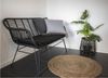 House Nordic Teppich, geflochtene Jute, natur, ø90 cm Bild 2