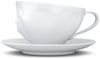 FiftyEight Products Kaffeetasse weiß glücklich Bild 3