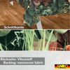 ANRO Tischdecke Tropika abwaschbar Wachstuch pflegeleicht wasserabweisend (Einzelstück 1-tlg), Schmutzabweisend Blätter Braun Breite 140cm Gartentischdecke Bild 2
