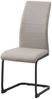 HTI-Line Freischwinger Schwingstuhl 4er Set PU cappuccino SallyP (Set, 4 St), Freischwinger Esszimmerstuhl Kunstleder Bild 3
