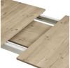 B&D home Esstisch Ausziehtisch MARA, Metallgestell oder Holzgestell, ausziehbar 120-160cm, 4-6 Personen Bild 3