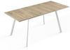B&D home Esstisch Ausziehtisch MARA, Metallgestell oder Holzgestell, ausziehbar 120-160cm, 4-6 Personen Bild 4