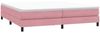 vidaXL Boxspringbett ohne Matratze Rosa 200x210 cm Samt 3315848 Bild 3
