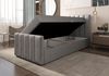 B&B Home 'Adelle V' Boxspringbett mit Bettkasten, Samt, Königsblau, 80x200 cm Bild 4