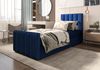 B&B Home 'Adelle V' Boxspringbett mit Bettkasten, Samt, Königsblau, 80x200 cm Bild 2