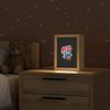 OnlyWow Nachttischlampe Lightbox Illustration - Graffiti - Farbenfroh - Controller - Jungen, Dimmbar, Farbwechsel, LED, Warmweiß, Kaltweiß, Neutralweiß Einstellbar, Nachtlicht, Kinder- und Babyzimmer, Dimmbar, mit Kabel, Tischleuchte Bild 1