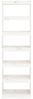 vidaXL Bücherregal/Raumteiler Weiß 60x30x199,5 cm Massivholz Kiefer 808179 Bild 5