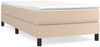 vidaXL Boxspringbettgestell Cappuccino-Braun 90x190 cm Kunstleder 3120675 Bild 2