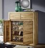 Schuhschrank 100x111cm 'Bayreuth' Wildeiche massiv Bild 3
