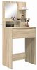 vidaXL Schlafzimmer-Frisiertische Sonoma-Eiche 80 x 39,6 x 135 cm 888999 Bild 3