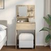 vidaXL Schlafzimmer-Frisiertische Sonoma-Eiche 80 x 39,6 x 135 cm 888999 Bild 4