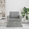 vidaXL Sofa Hellgrau 78 x 78 x 80 cm Samt 42024404 Bild 3